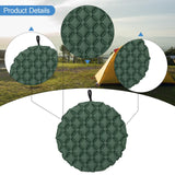 Maxbell Inflatable Seat Cushion Folded Office Chair Cushion for Floor Concerts Plane Green