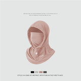 Maxbell Summer Balaclava Lightweight Men Women Face Mask for Sports Hiking Snowboard Pink