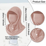 Maxbell Summer Balaclava Lightweight Men Women Face Mask for Sports Hiking Snowboard Pink