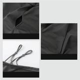 Maxbell Summer Balaclava Lightweight Men Women Face Mask for Sports Hiking Snowboard Black