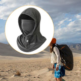 Maxbell Summer Balaclava Lightweight Men Women Face Mask for Sports Hiking Snowboard Dark Grey