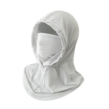 Maxbell Summer Balaclava Lightweight Men Women Face Mask for Sports Hiking Snowboard Light Grey