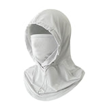 Maxbell Summer Balaclava Lightweight Men Women Face Mask for Sports Hiking Snowboard Light Grey