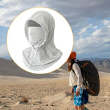 Maxbell Summer Balaclava Lightweight Men Women Face Mask for Sports Hiking Snowboard Light Grey