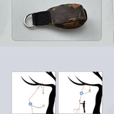 Maxbell Outdoor Throw Weight Bag Practical Mountaineering Arborist Climbing Rope Bag