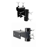 Maxbell Adjustable Patio Umbrella Holder Parasol Clamp Bracket for Balcony Pool Deck Diameter 3.9cm