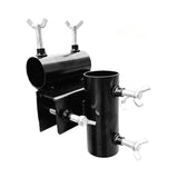 Maxbell Adjustable Patio Umbrella Holder Parasol Clamp Bracket for Balcony Pool Deck Diameter 3.9cm