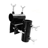 Maxbell Adjustable Patio Umbrella Holder Parasol Clamp Bracket for Balcony Pool Deck Diameter 3.9cm