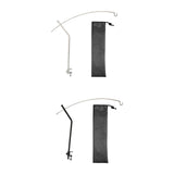 Maxbell Lantern Stand for Camping Courtyard Lamp Holder for Picnic Party Backpacking Silver
