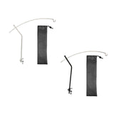 Maxbell Lantern Stand for Camping Courtyard Lamp Holder for Picnic Party Backpacking Silver