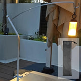 Maxbell Lantern Stand for Camping Courtyard Lamp Holder for Picnic Party Backpacking Silver