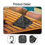 Maxbell Fireproof Incense Holder Portable Incense Coil Burner for Travel Indoor Home