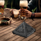 Maxbell Fireproof Incense Holder Portable Incense Coil Burner for Travel Indoor Home