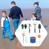 Maxbell Beach Toys for Kids Fork Outdoor Digging Sandbox Toy for Girls 3-10 Boys