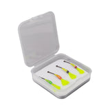 Maxbell 4Pcs Fly Fishing Lures High Visibility Supplies Fishing Equipment with Hooks Style A