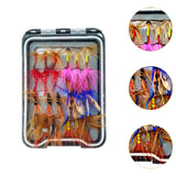 Maxbell 24 Pieces Fishing Flies Assortment Fly Fishing Kit for Bass Grayling Panfish