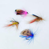 Maxbell 24 Pieces Fishing Flies Assortment Fly Fishing Kit for Bass Grayling Panfish