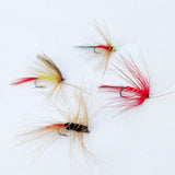 Maxbell 24 Pieces Fishing Flies Assortment Fly Fishing Kit for Bass Grayling Panfish