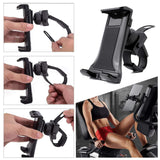 Maxbell Motors Phone Holder 360 Rotation Nonslip for E Bike Treadmill Shopping Carts