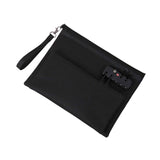 Maxbell Storage Bag with Password Lock Case Travel Tote Bag for Cord Earphone Wallet Black