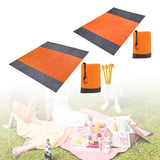 Maxbell Outdoor Beach Mat Multifunction Beach Blanket for Garden Lawn Family Outings S