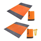 Maxbell Outdoor Beach Mat Multifunction Beach Blanket for Garden Lawn Family Outings S