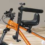 Maxbell Bicycle Front Seat for Kids for 6 Months - 8 Years Old Mountain Bike Outdoor Black