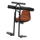 Maxbell Bicycle Front Seat for Kids for 6 Months - 8 Years Old Mountain Bike Outdoor Brown