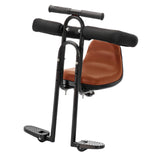 Maxbell Bicycle Front Seat for Kids for 6 Months - 8 Years Old Mountain Bike Outdoor Brown