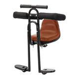 Maxbell Bicycle Front Seat for Kids for 6 Months - 8 Years Old Mountain Bike Outdoor Brown
