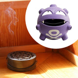 Maxbell Coil Burner Ornament Simple Lovely Incense Holder for Indoor Outdoor Bedroom