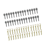 Maxbell Fishing Anti Entanglement- Sleeves Long-term Use Sleeves Lock Pin Screws