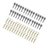 Maxbell Fishing Anti Entanglement- Sleeves Long-term Use Sleeves Lock Pin Screws