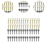 Maxbell Fishing Anti Entanglement- Sleeves Long-term Use Sleeves Lock Pin Screws