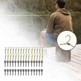 Maxbell Fishing Anti Entanglement- Sleeves Long-term Use Sleeves Lock Pin Screws