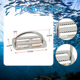 Maxbell Scuba Diving D Ring Water Sports Nonslip Weight Belt Keeper Retainer Stopper