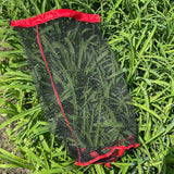 Maxbell Drawstring Fishing Net Foldable Lightweight Mesh Net for Crayfish Small Fish Net
