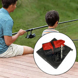 Maxbell Drawstring Fishing Net Foldable Lightweight Mesh Net for Crayfish Small Fish Net Ground Nail Bag