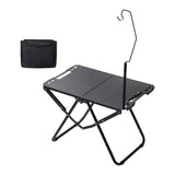 Maxbell Folding Camping Table Sturdy Carbon Steel Bbq Table for Backyard Patio BBQ