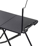 Maxbell Folding Camping Table Sturdy Carbon Steel Bbq Table for Backyard Patio BBQ