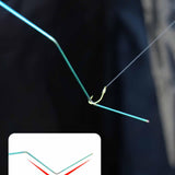 Maxbell Fishing Unhooking Disgorger Fish Disgorger Stainless Steel Fish Hook Remover 16.5cm Thin