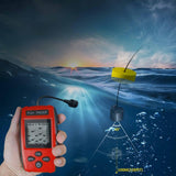 Maxbell Portable Fish Finder Accurate Fish Depth Finder for Kayaks Sea Fishing Boats