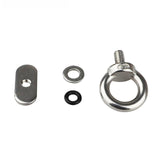 Maxbell 4 Pcs Kayak Track Mount Tie Down Eyelet Canoe Fastener