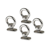 Maxbell 4 Pcs Kayak Track Mount Tie Down Eyelet Canoe Fastener