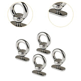 Maxbell 4 Pcs Kayak Track Mount Tie Down Eyelet Canoe Fastener