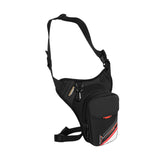 Maxbell Men's Drop Leg Bag Motorcycle Men Waist Belt Bag for Hiking Traveling Riding Style A
