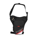 Maxbell Men's Drop Leg Bag Motorcycle Men Waist Belt Bag for Hiking Traveling Riding Style A