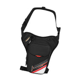 Maxbell Men's Drop Leg Bag Motorcycle Men Waist Belt Bag for Hiking Traveling Riding Style A