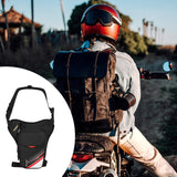 Maxbell Men's Drop Leg Bag Motorcycle Men Waist Belt Bag for Hiking Traveling Riding Style A