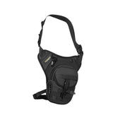 Maxbell Men's Drop Leg Bag Motorcycle Men Waist Belt Bag for Hiking Traveling Riding Style B